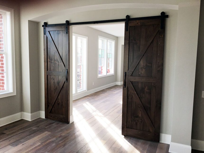 Classic British Brace Plank Style Barn Door – You're Unique