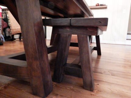 Willow Vintage Wood Beam Bench